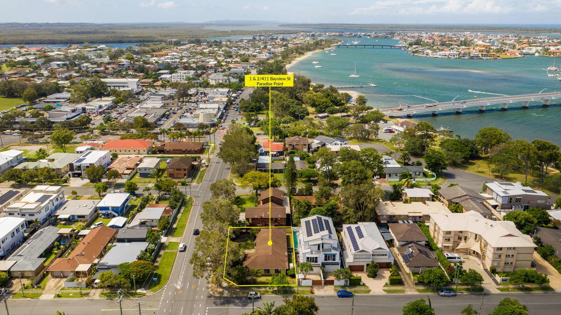 1 & 2/411 Bayview Street, Paradise Point QLD 4216, Image 1