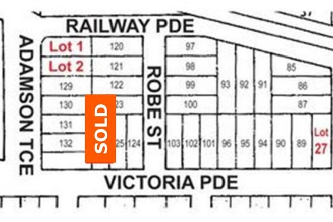 Picture of Lots 1 andamp; 2 Adamson Terrace andamp; Lot 27 Victoria Parade, BORDERTOWN SA 5268