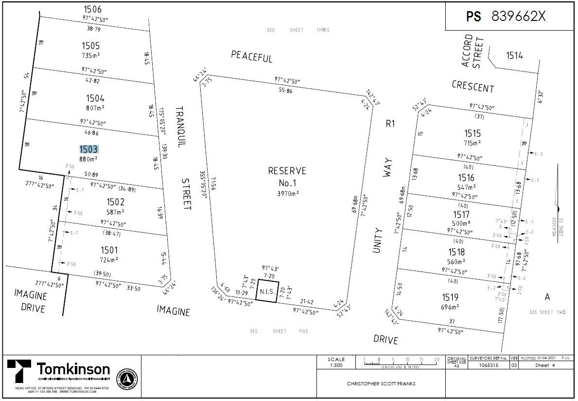 Lot 1501 Tranquil Street, Strathfieldsaye VIC 3551, Image 2