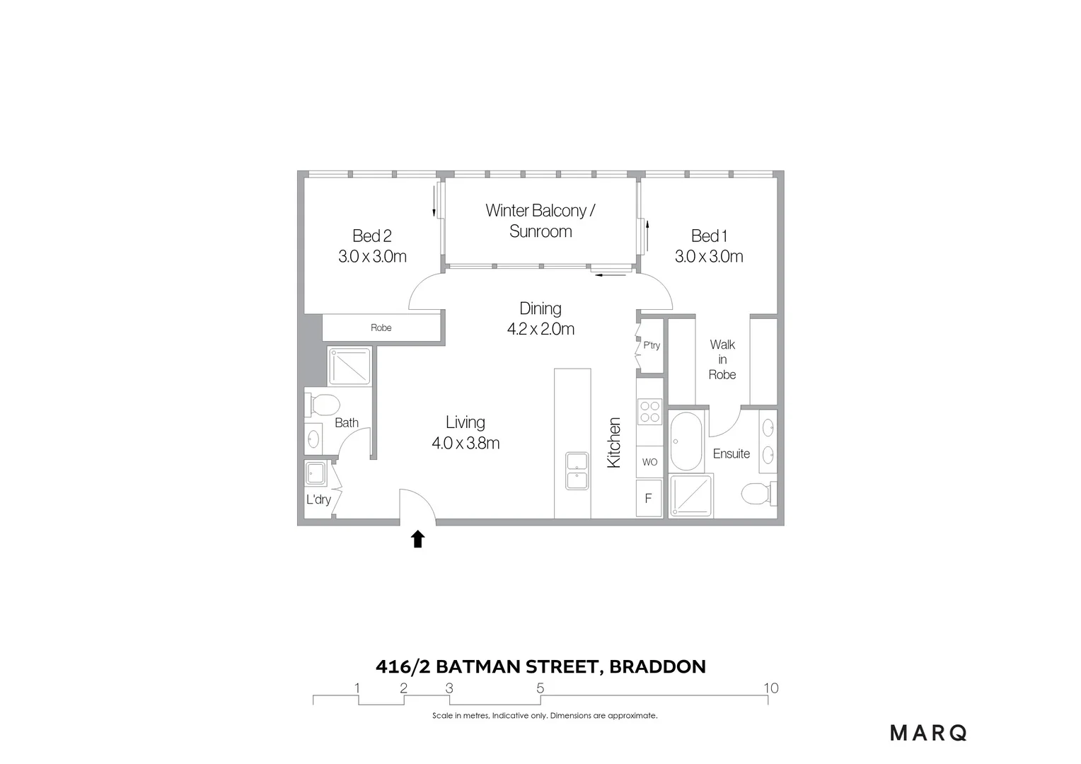 416/2 Batman Street, Braddon ACT 2612 | Domain