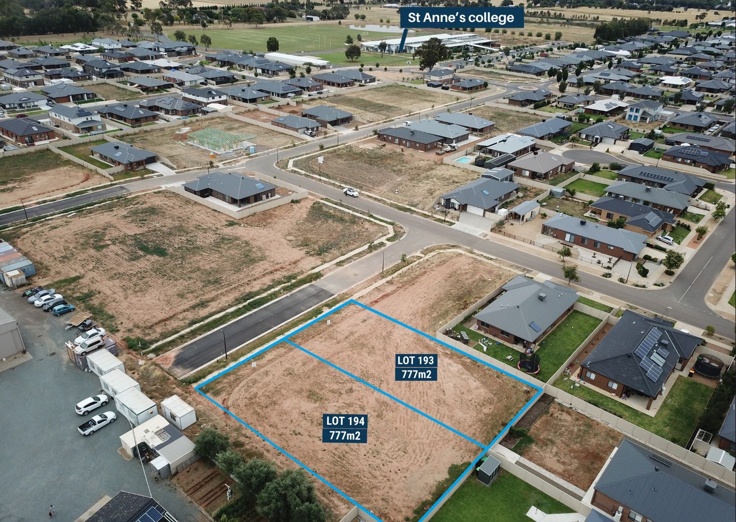 Lots/193 & 194 Connewarra Street, Kialla VIC 3631, Image 1