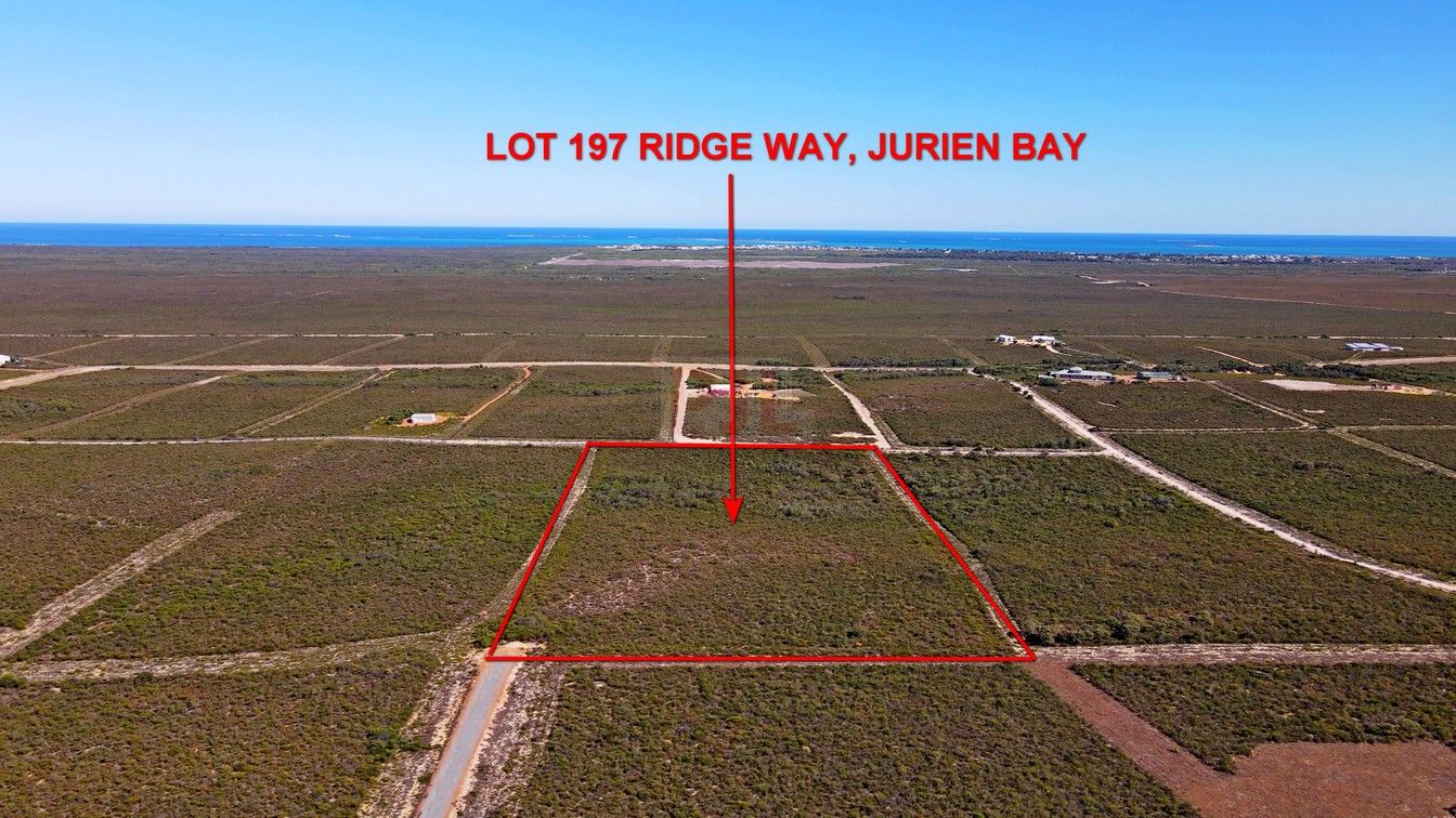 Lot 197 Ridge Way, Jurien Bay WA 6516 Vacant Land for Sale Domain