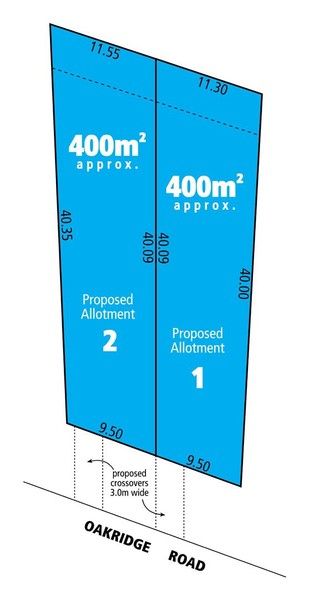 Lot 1 & 2, 45 Oakridge Road, Aberfoyle Park SA 5159, Image 0