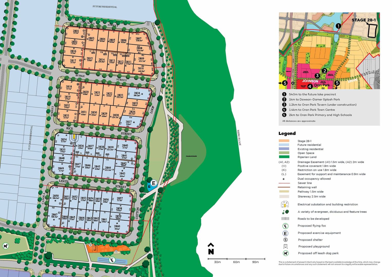 Lot 2828 Rice Street, Oran Park NSW 2570 Domain