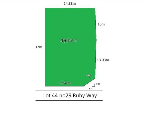 Picture of Lot 44 (29) Ruby Way, BRAYBROOK VIC 3019