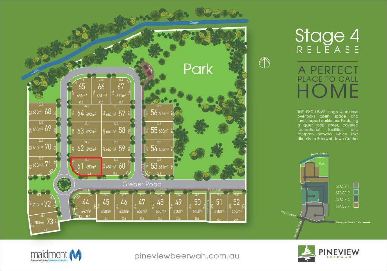 Lot 61 Ironbark Crescent, Beerwah QLD 4519, Image 0