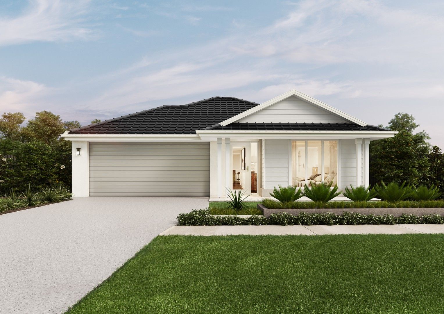 Madrid 214Q design with Newport facade, Yarrabilba QLD 4207, Image 0