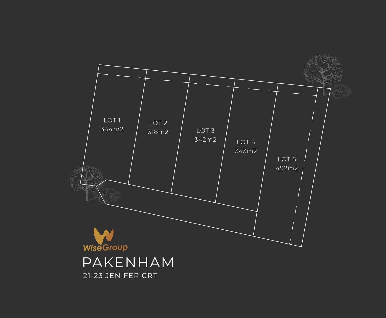 Vacant land in 1-5, 21-23 Jennifer Crt, PAKENHAM VIC, 3810