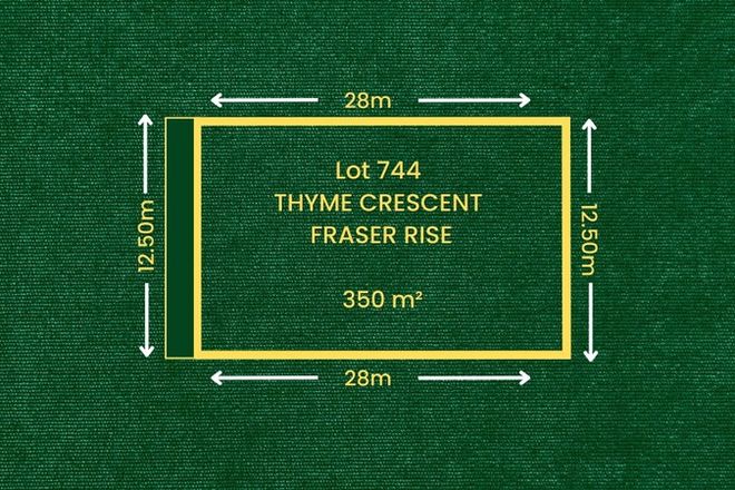 Picture of Lot 744 Thyme Crescent, FRASER RISE VIC 3336