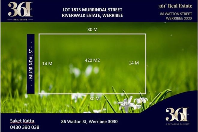 Picture of Lot 1813 Murrindal Street, WERRIBEE VIC 3030