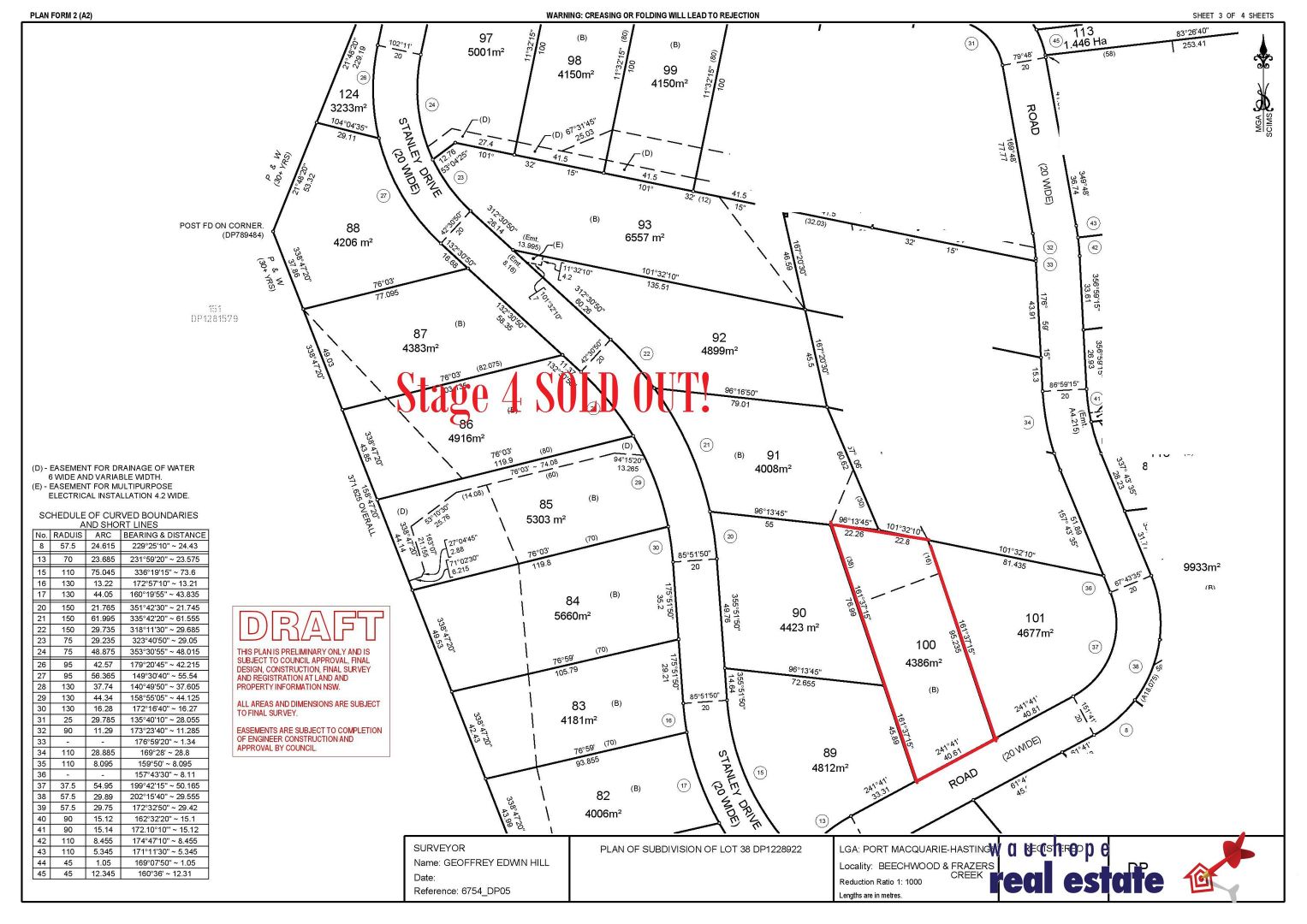 Lot 100 Stage 5 Beechwood Meadows, Beechwood NSW 2446, Image 2