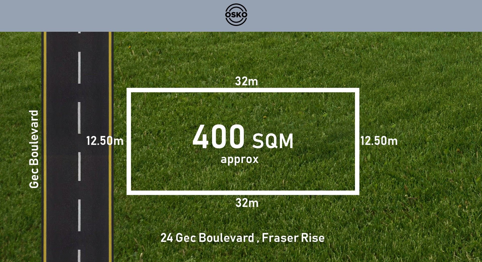 Vacant land in 24 Gec Boulevard, FRASER RISE VIC, 3336