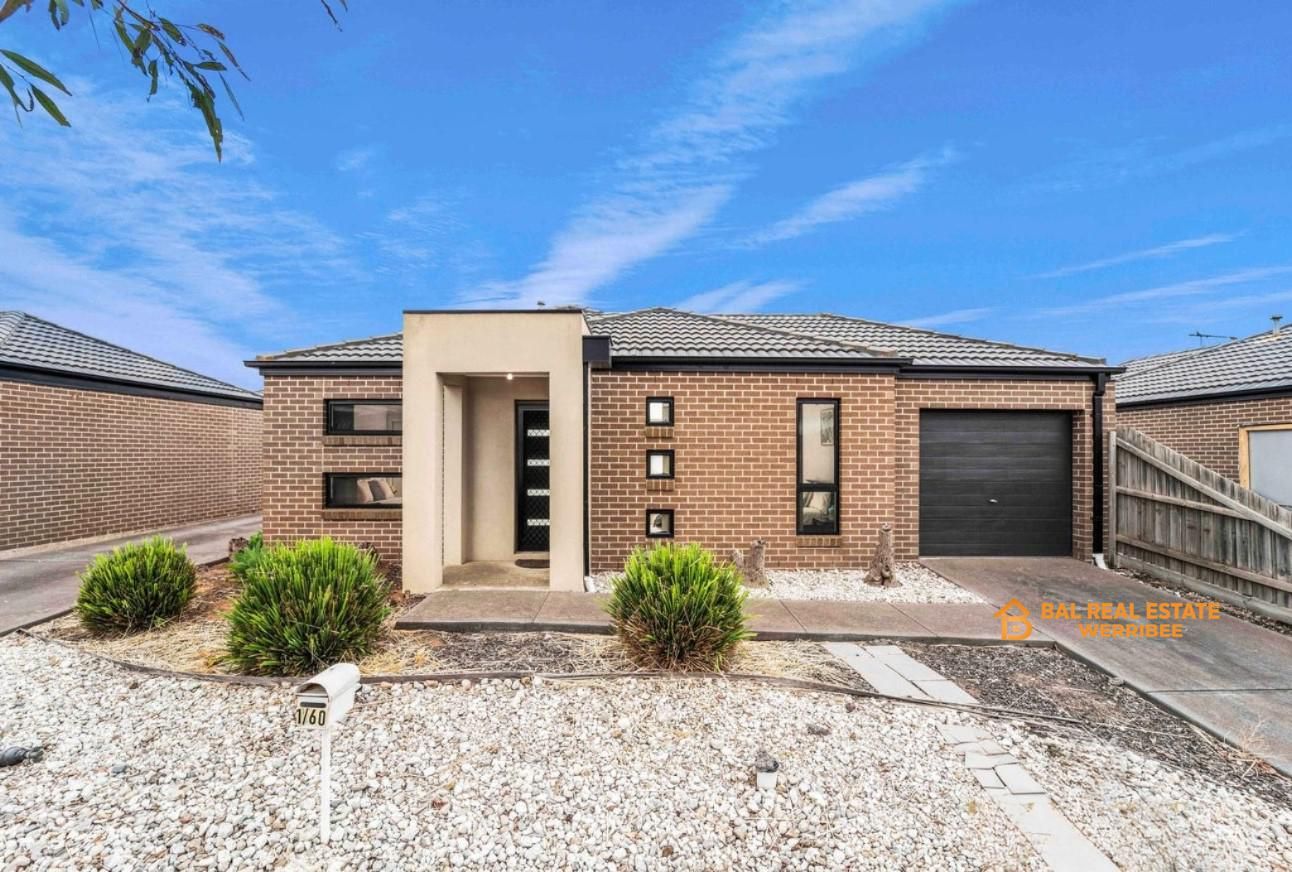 3 bedrooms House in 1/60 Toritta Way TRUGANINA VIC, 3029