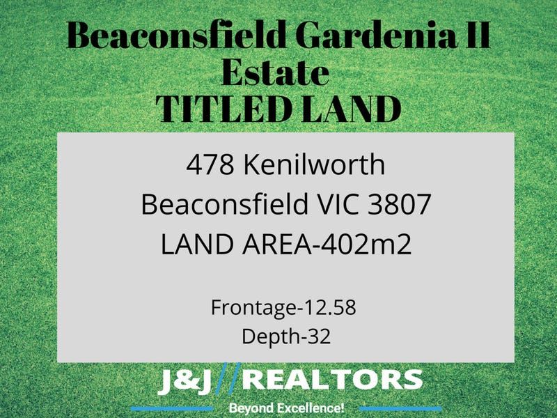 478 Kenilworth Avenue, Beaconsfield VIC 3807, Image 0