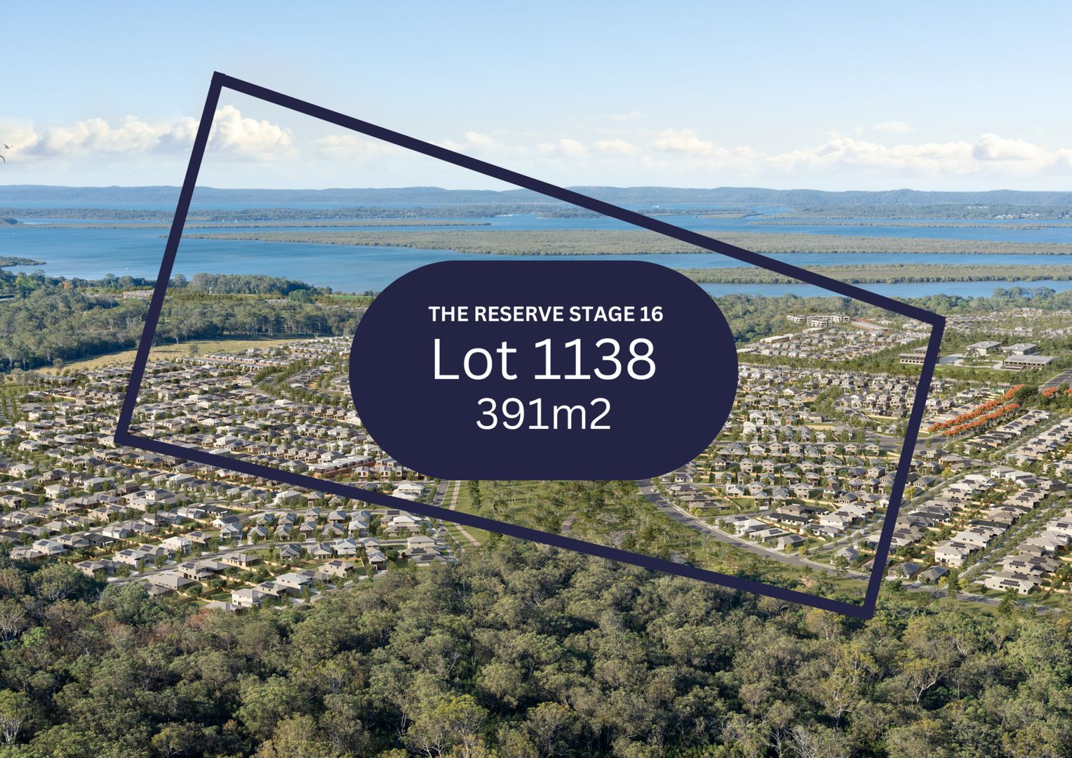 Lot 1138 Stage 16, Shoreline, Redland Bay QLD 4165 Domain