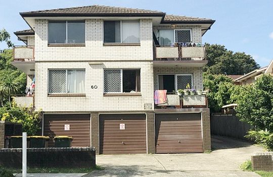 2 bedrooms Apartment / Unit / Flat in 2/60 Denman Avenue WILEY PARK NSW, 2195