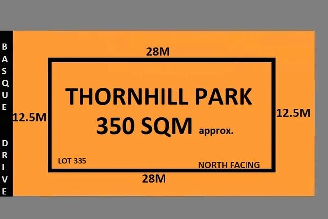 Picture of Lot 335 Basque Drive, THORNHILL PARK VIC 3335