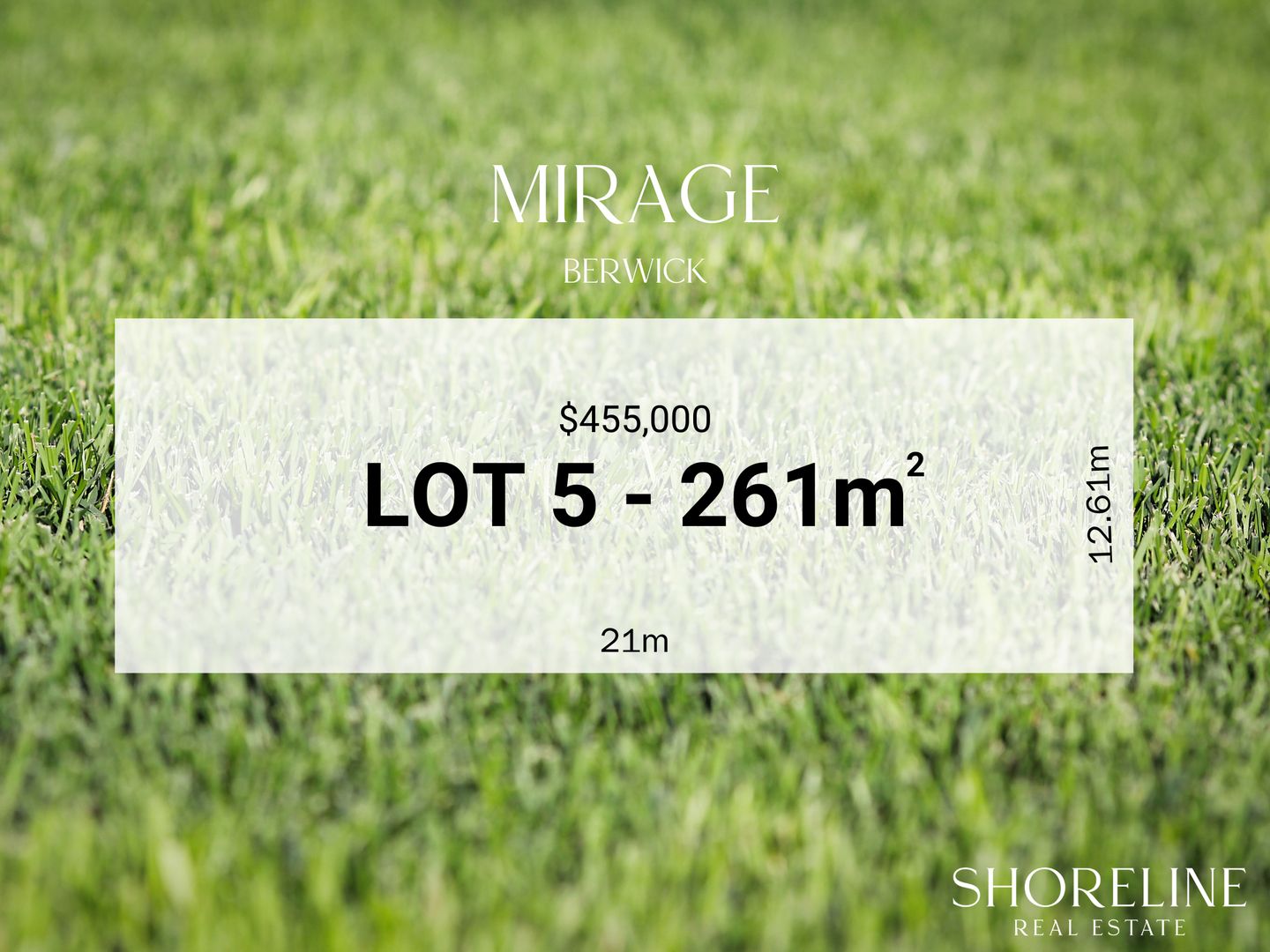 Vacant land in Lot Lot 5/1 Mirage Avenue, BERWICK VIC, 3806