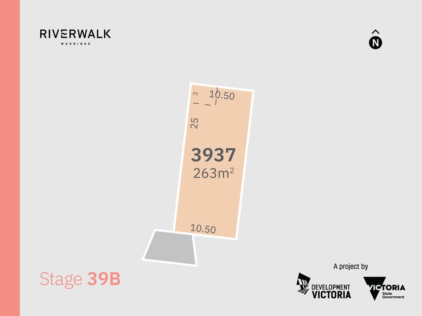 Vacant land in Lot 3937 (Riverwalk) Bombardier Street, WERRIBEE VIC, 3030