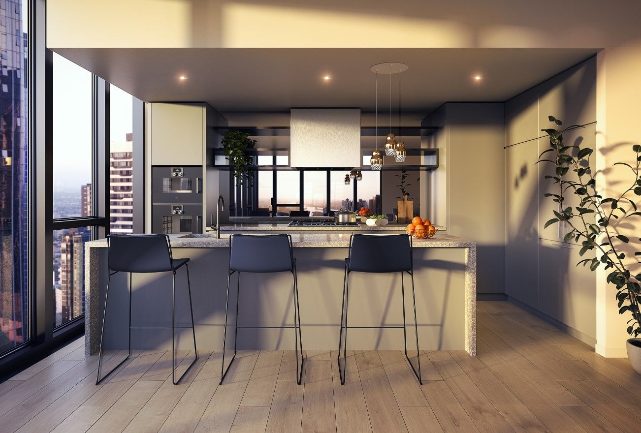 2 bedrooms New Apartments / Off the Plan in  MELBOURNE VIC, 3000