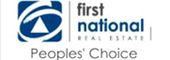 Logo for First National Real Estate People's Choice