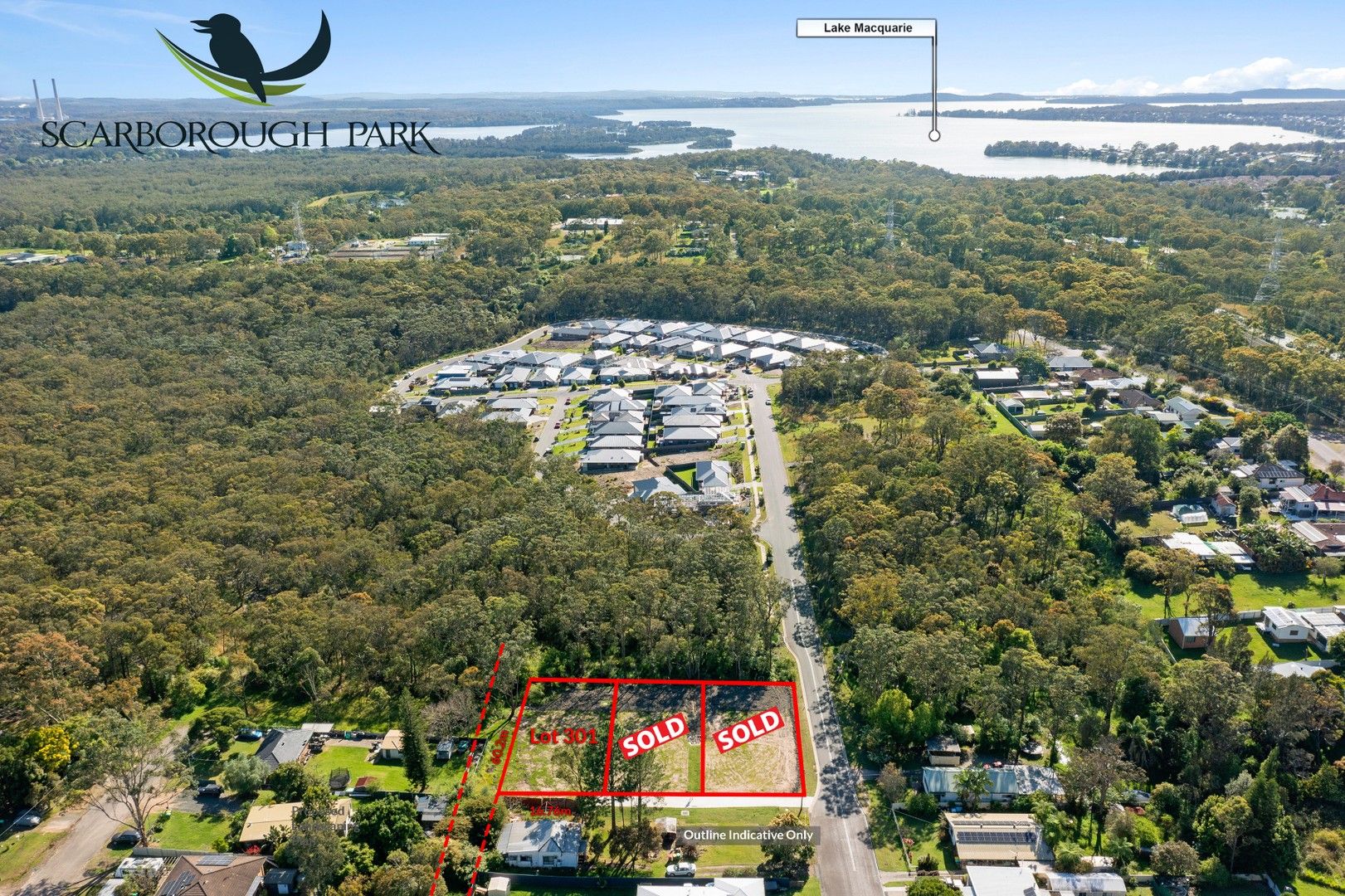 Vacant land in Lot 301 Skye Street, MORISSET NSW, 2264