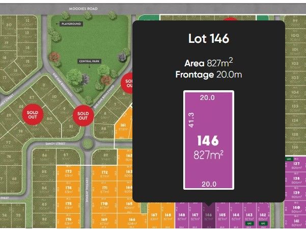 New land in Lot 146 Daybreak Drive, BARGARA QLD, 4670
