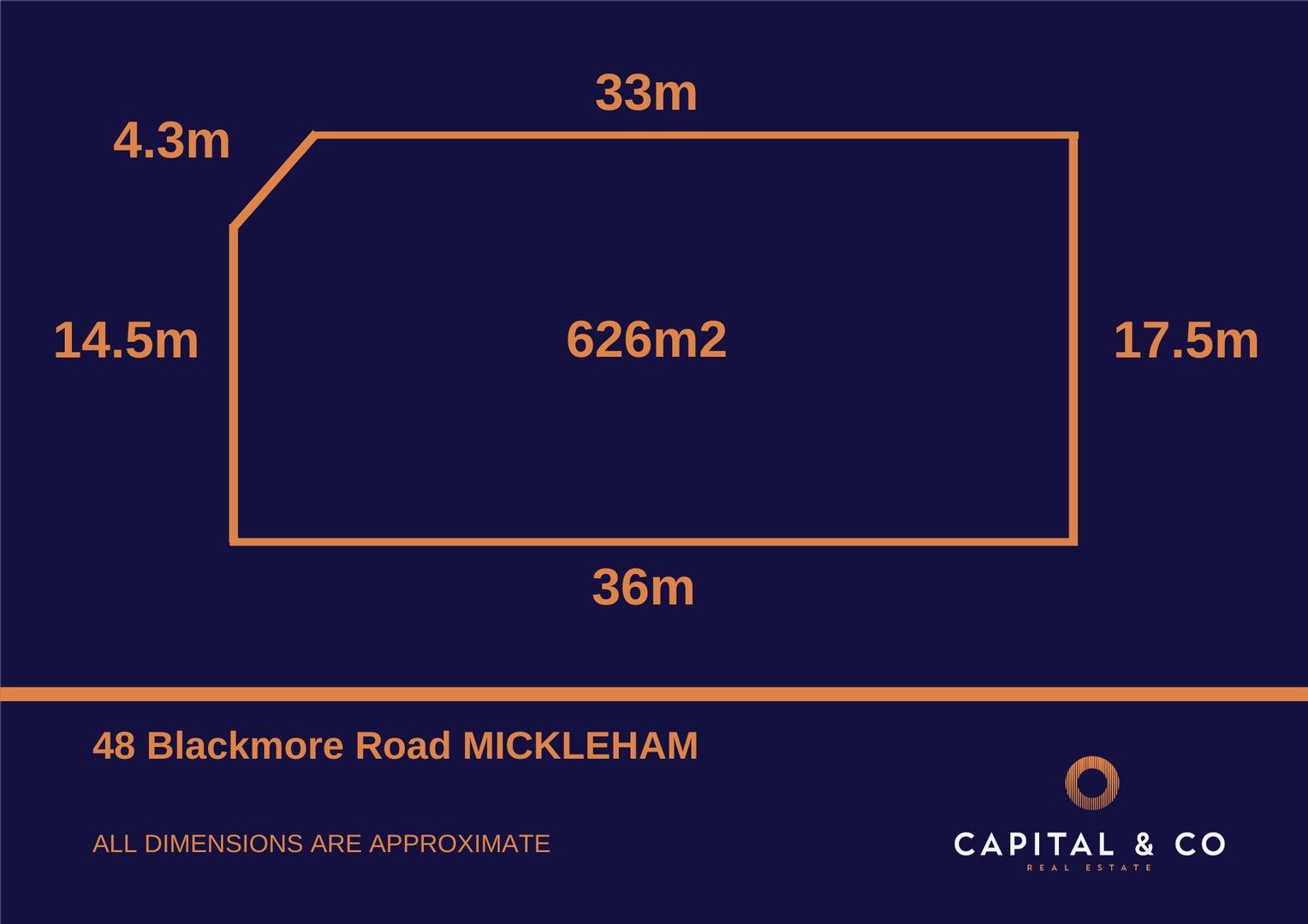 Vacant land in 48 Blackmore Road, MICKLEHAM VIC, 3064