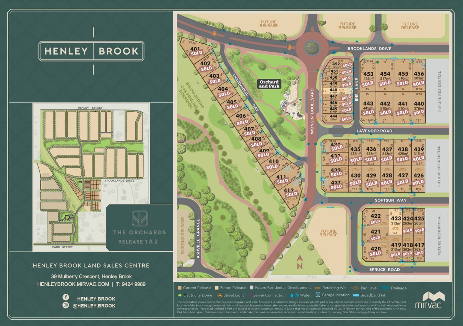 Lot 448 Wongin Boulevard, Henley Brook WA 6055 Domain