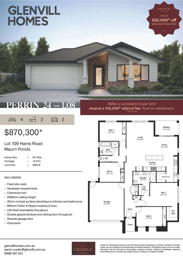 Additional image 2 of Lot 109 Banrock Court, Waurn Ponds VIC 3216