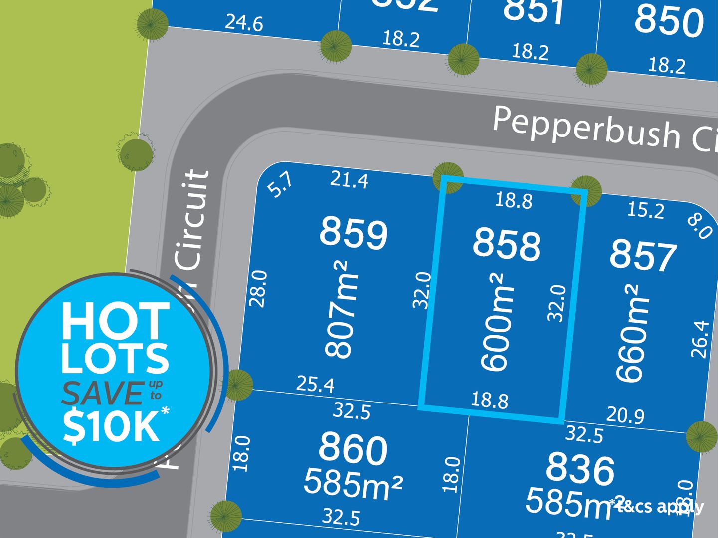 Lot 858 Pepperbush Circuit, Mount Low QLD 4818, Image 0