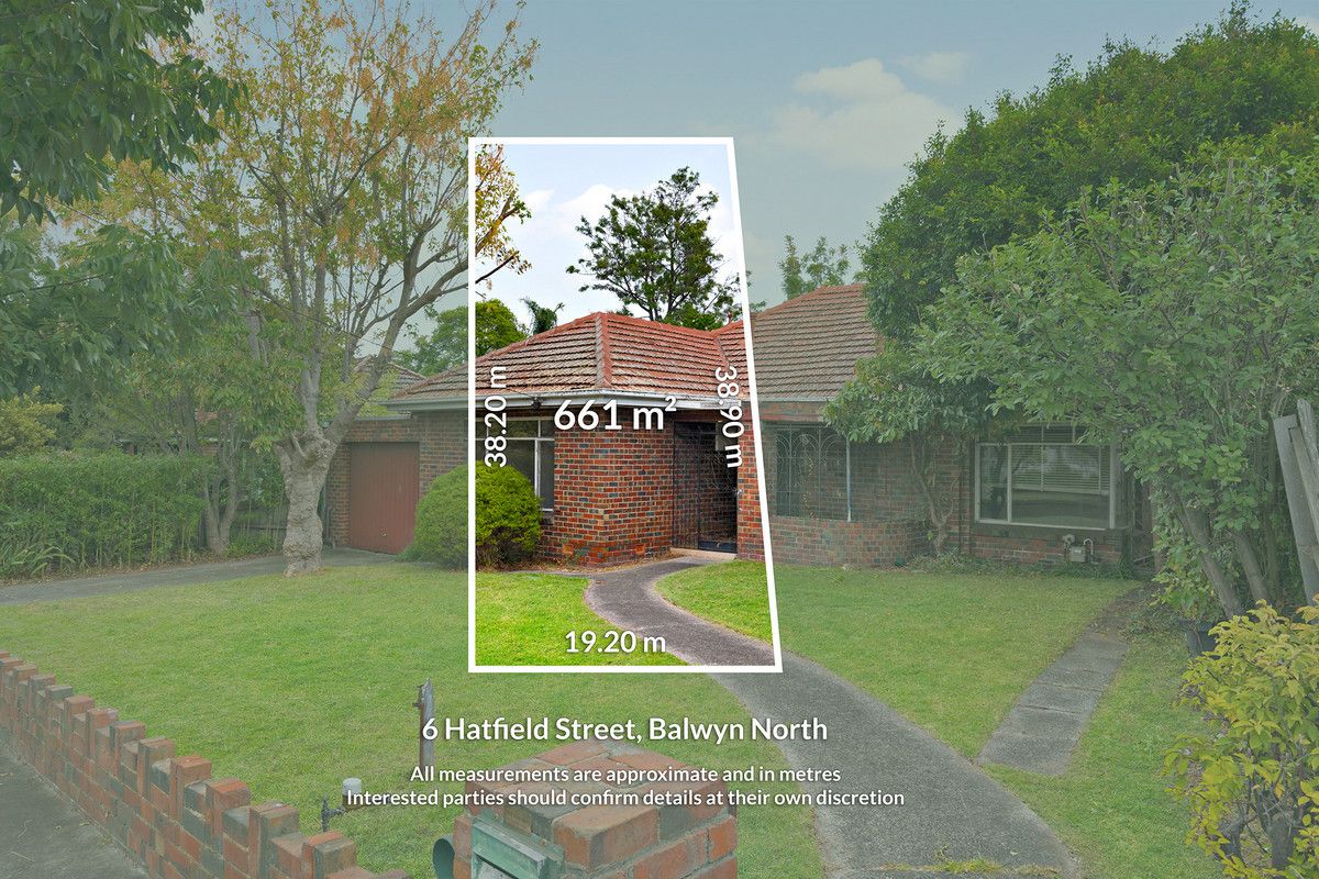 4 bedrooms House in 6 Hatfield Street BALWYN NORTH VIC, 3104