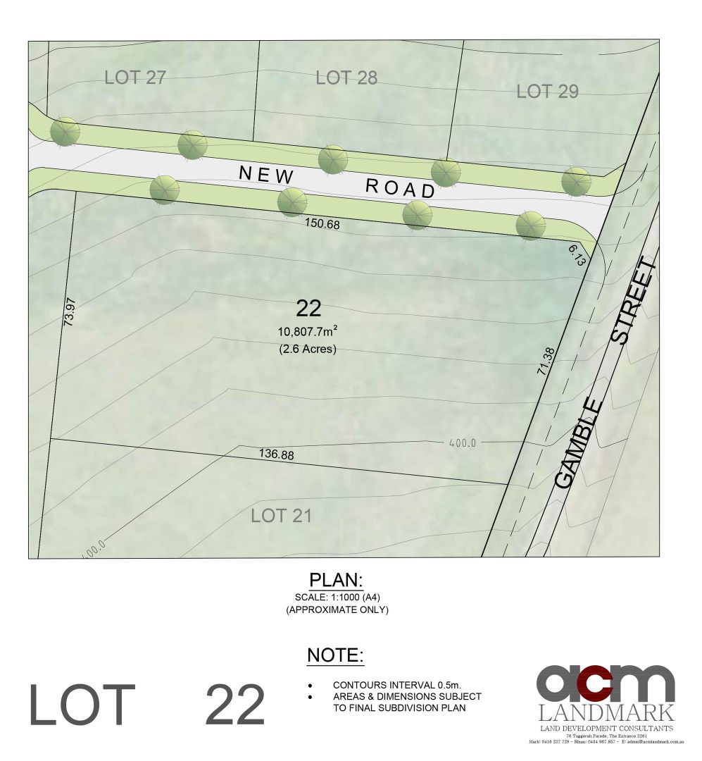 Lot 22 / 85 Gamble Street, Quirindi NSW 2343, Image 1