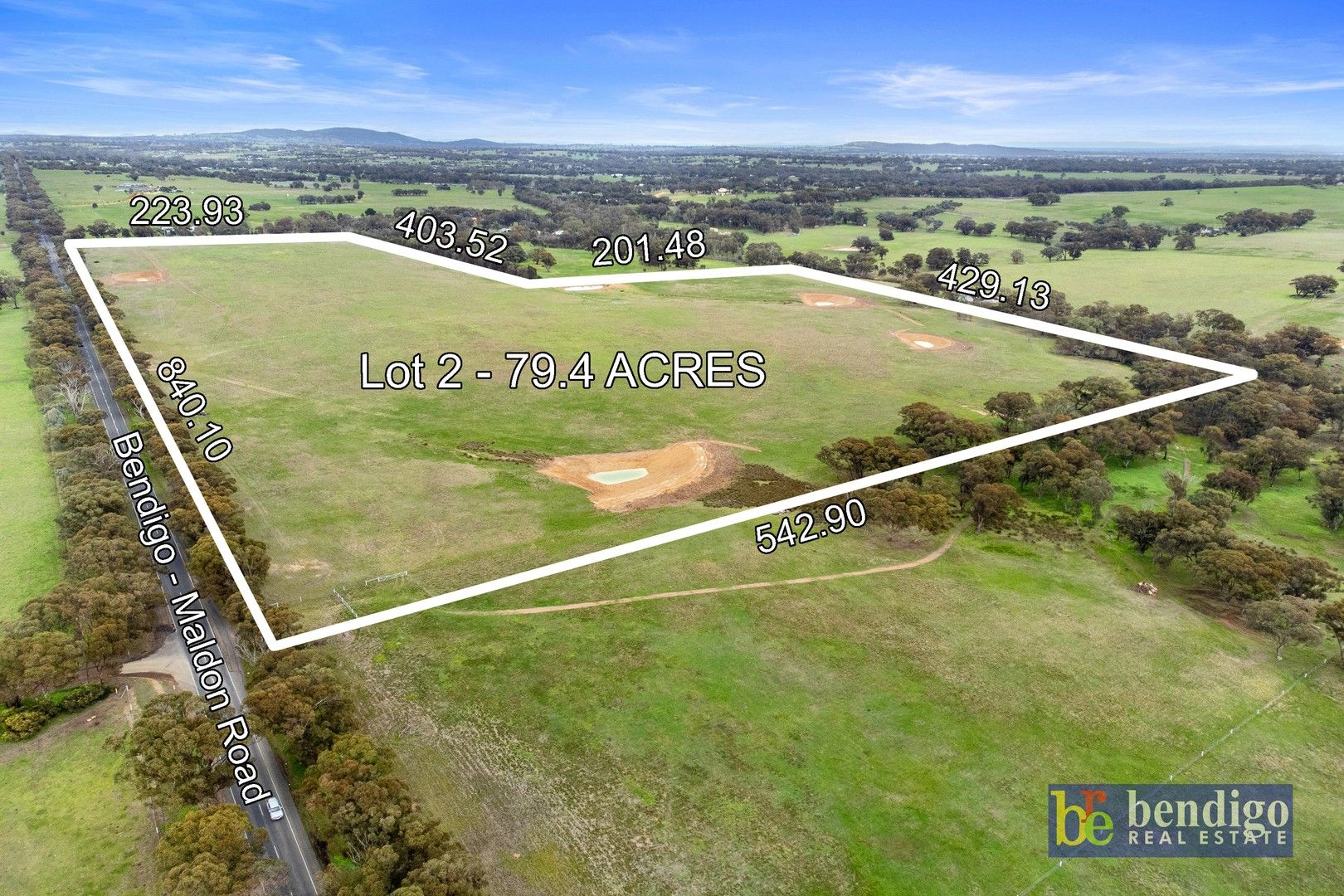 Vacant land in 2/TP 863932U Bendigo-Maldon Road, LOCKWOOD SOUTH VIC, 3551