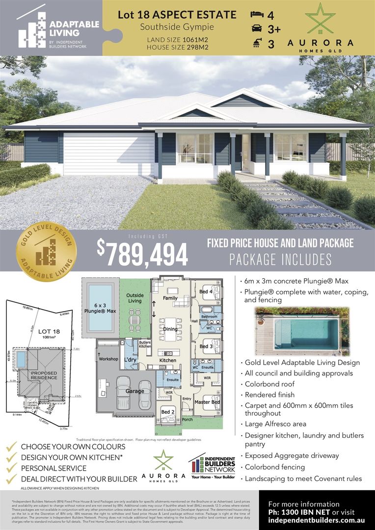 Gympie QLD 4570 4 beds house for Sale, Full Turn Key Package 789,494