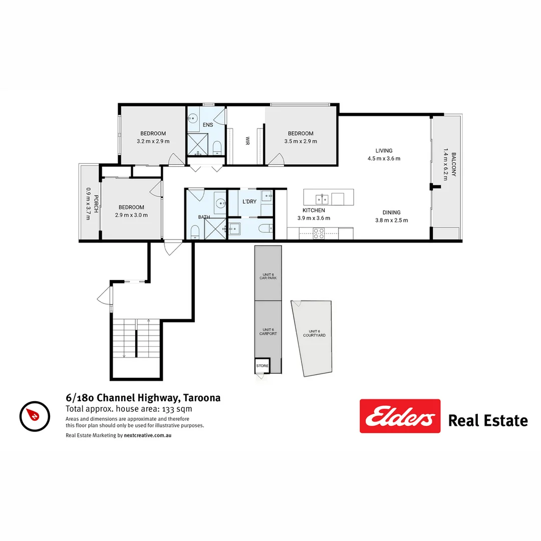 6/180 Channel Highway, Taroona TAS 7053 | Domain
