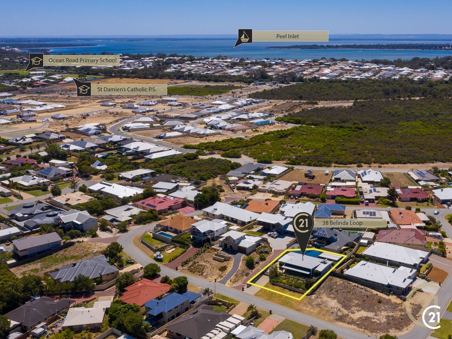 38 Belinda Loop, Dawesville WA 6211 House For Rent Domain