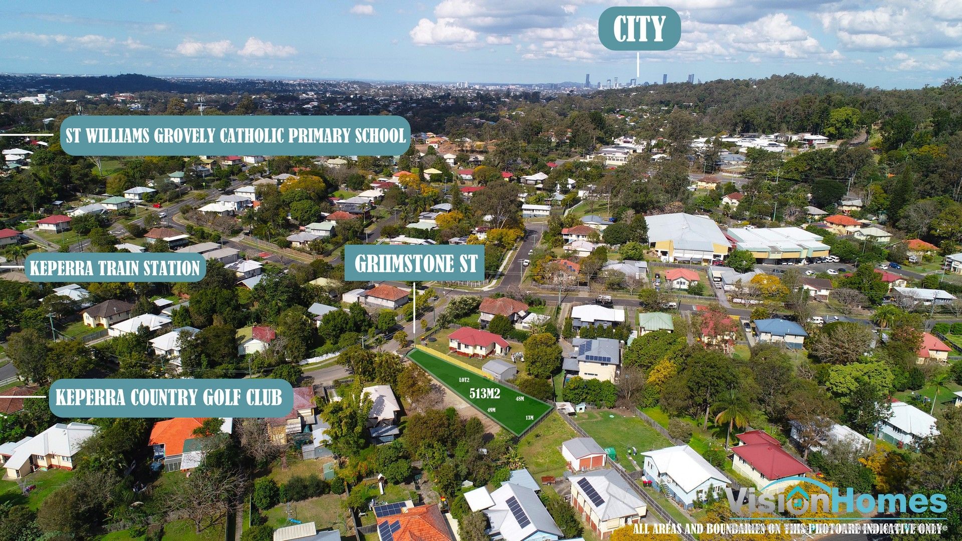 Vacant land in Lot LOT 2/31 Grimstone Street, KEPERRA QLD, 4054