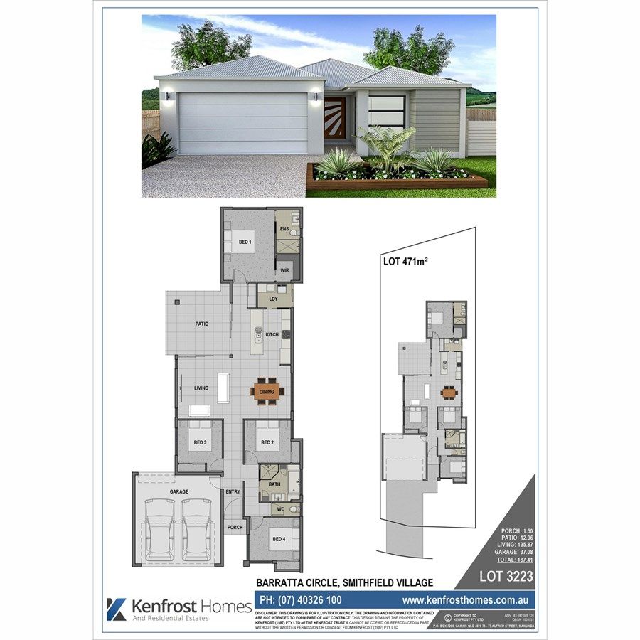 Lot 3223 Barratta Circle, Trinity Park QLD 4879, Image 1