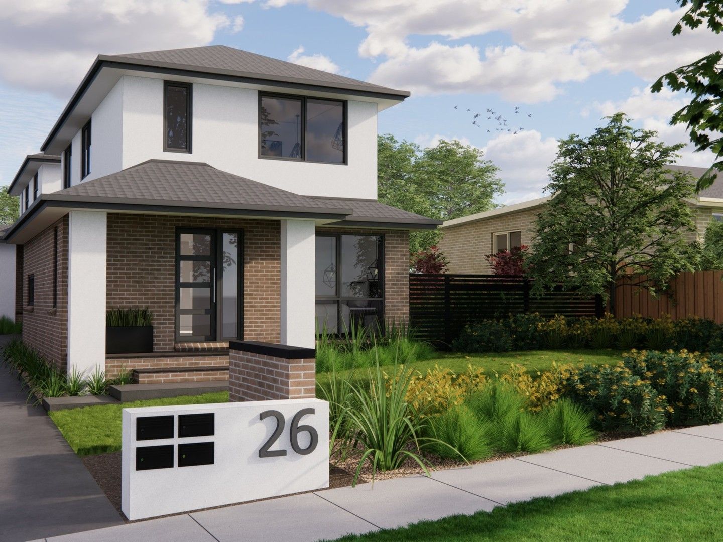 4 bedrooms Townhouse in 2, 3 & 4/26 Keeler Avenue BAYSWATER VIC, 3153