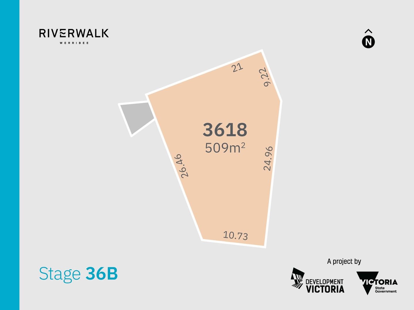 Vacant land in Lot 3618 (Riverwalk) Nesting Way, WERRIBEE VIC, 3030