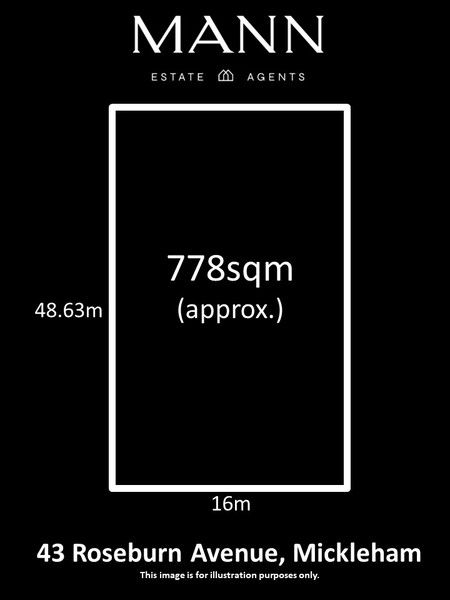 Vacant land in 43 Roseburn Avenue, MICKLEHAM VIC, 3064