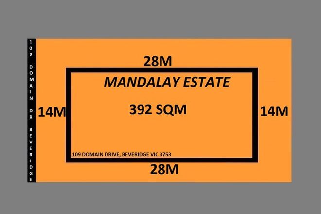 Picture of 109 Domain Drive, BEVERIDGE VIC 3753