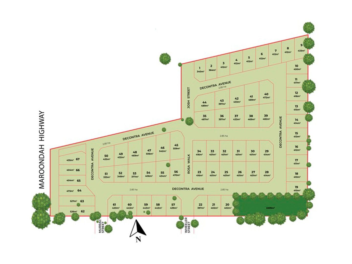 New land in Lot 35 Josh Street, COLDSTREAM VIC, 3770