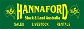 Logo for Hannaford Stock & Land Australia