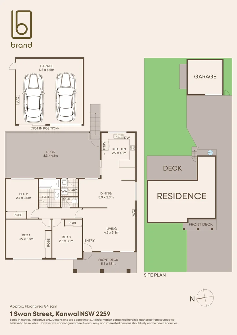 1 Swan Street, Kanwal NSW 2259 | Domain