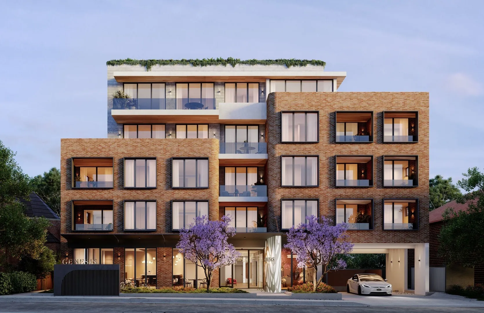 Luxury 1 Bedroom + Study with Winter Garden  Heart of Burwood CBD