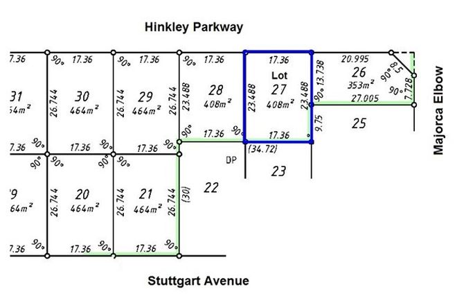 Picture of Lot 27 Hinckley Parkway, HOCKING WA 6065