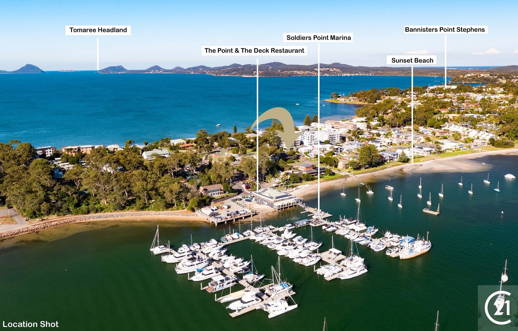 1 bedrooms Apartment / Unit / Flat in 2/7 Sunset Boulevard SOLDIERS POINT NSW, 2317