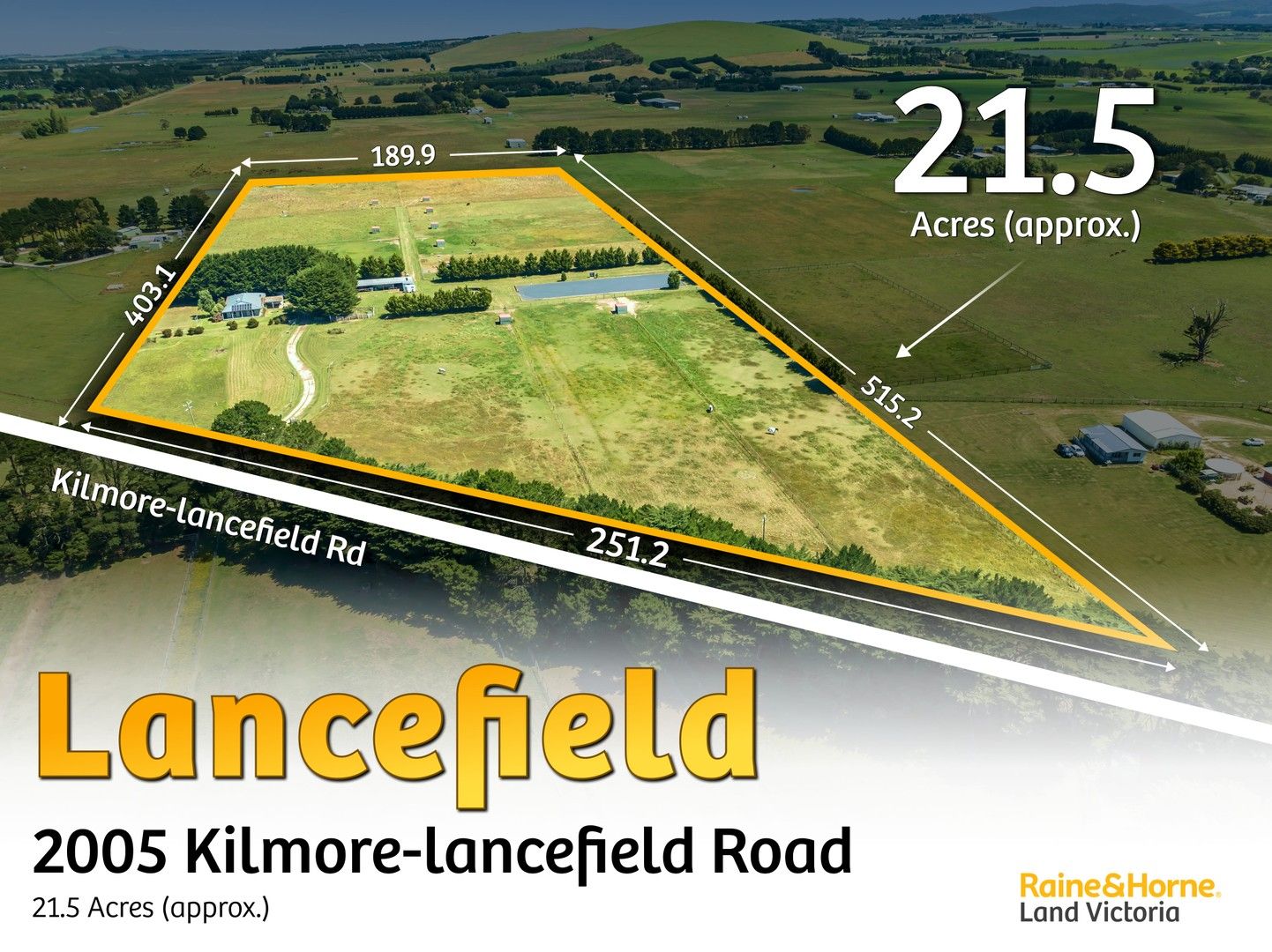 2005 KilmoreLancefield Road, Lancefield VIC 3435 House for Sale